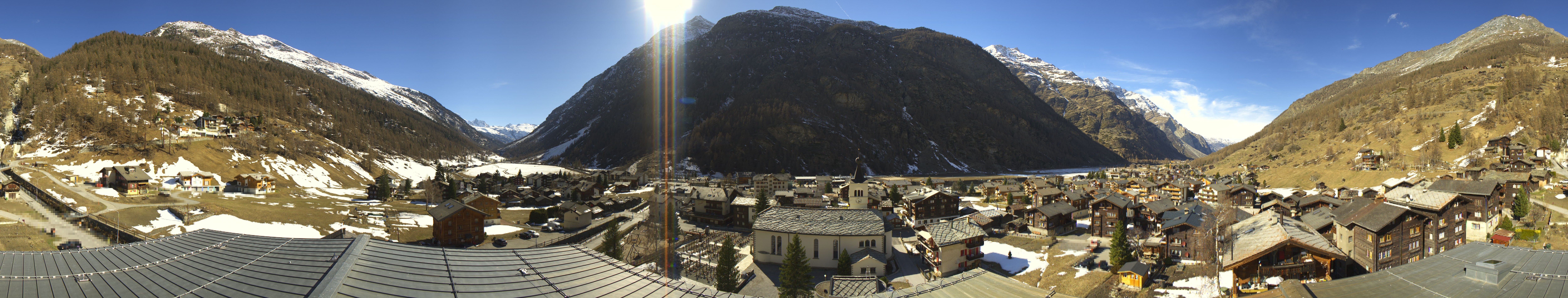 Archiv Foto Webcam Täsch im Mattertal