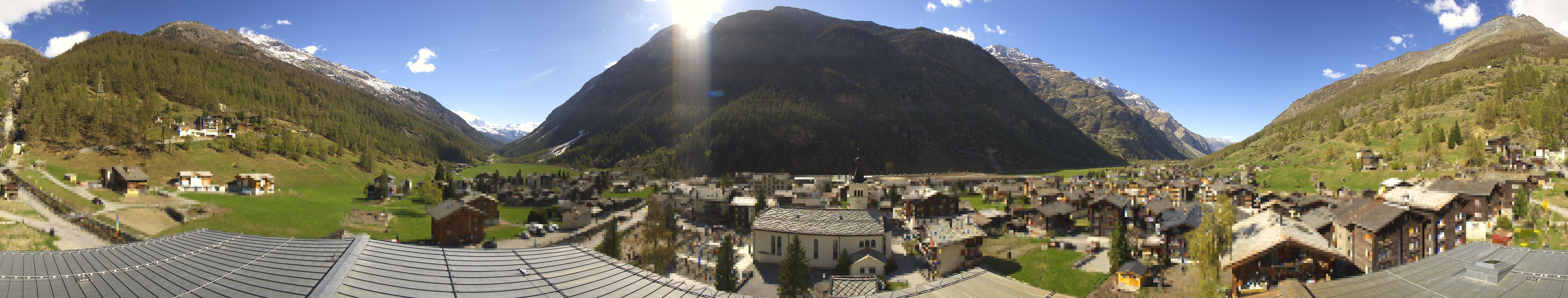 Archiv Foto Webcam Täsch im Mattertal