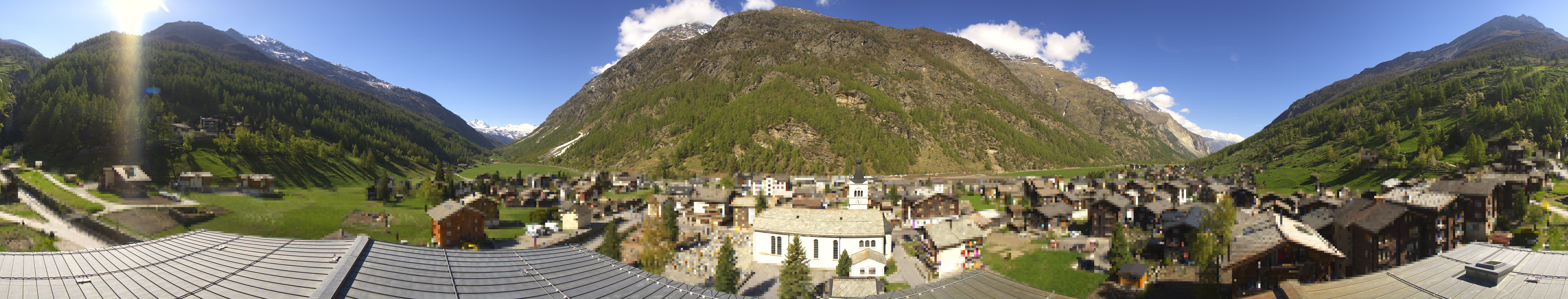 Archiv Foto Webcam Täsch im Mattertal