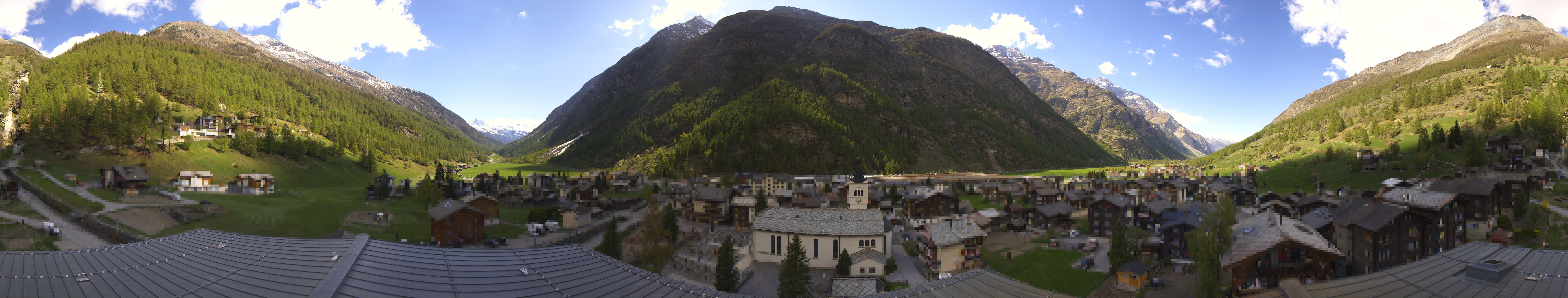 Archiv Foto Webcam Täsch im Mattertal