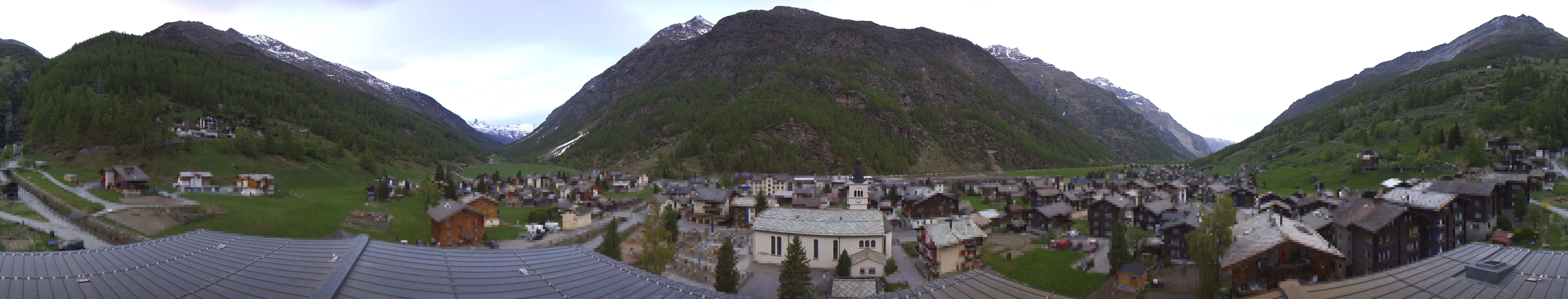 Archiv Foto Webcam Täsch im Mattertal