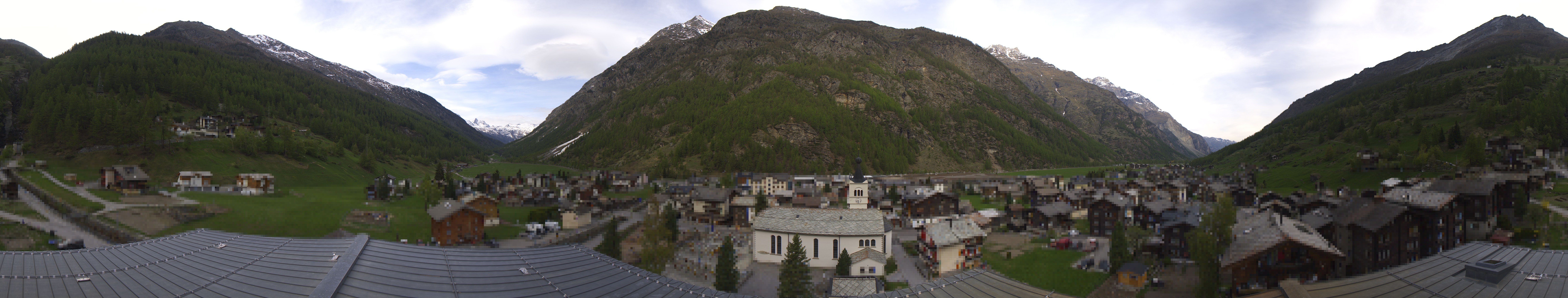 Archiv Foto Webcam Täsch im Mattertal