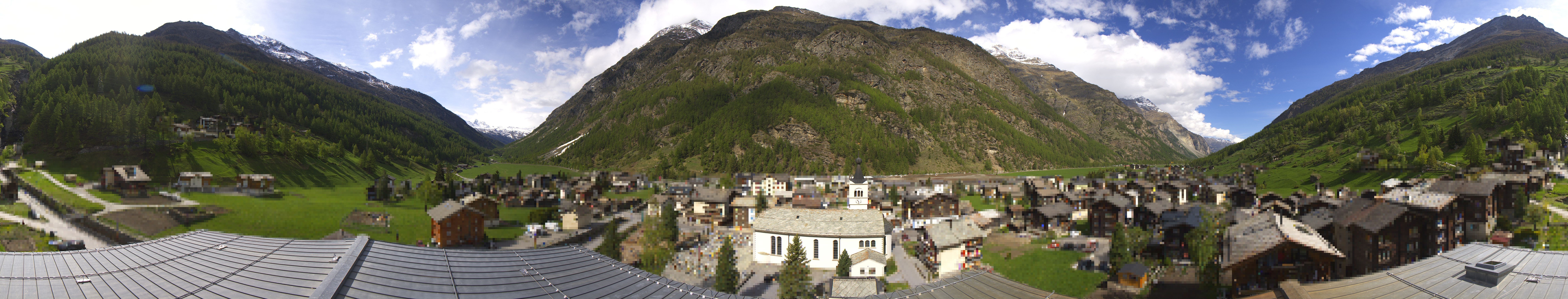 Archiv Foto Webcam Täsch im Mattertal