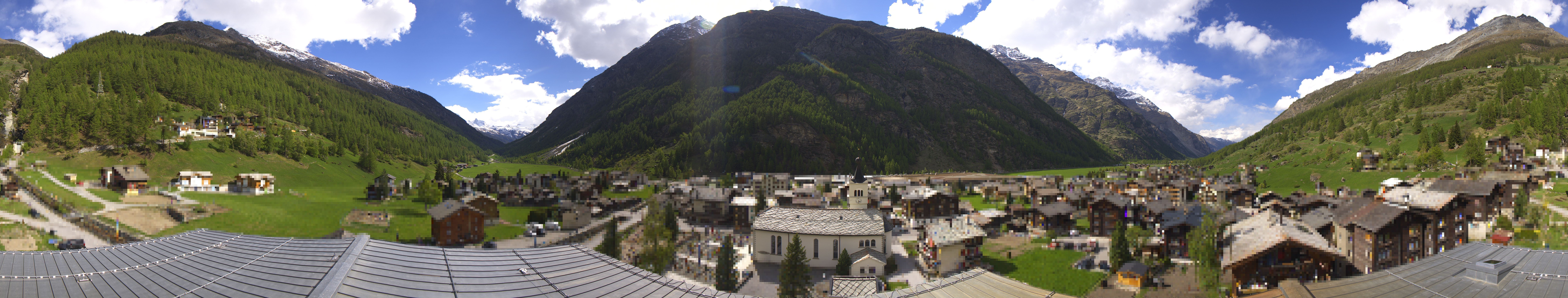 Archiv Foto Webcam Täsch im Mattertal