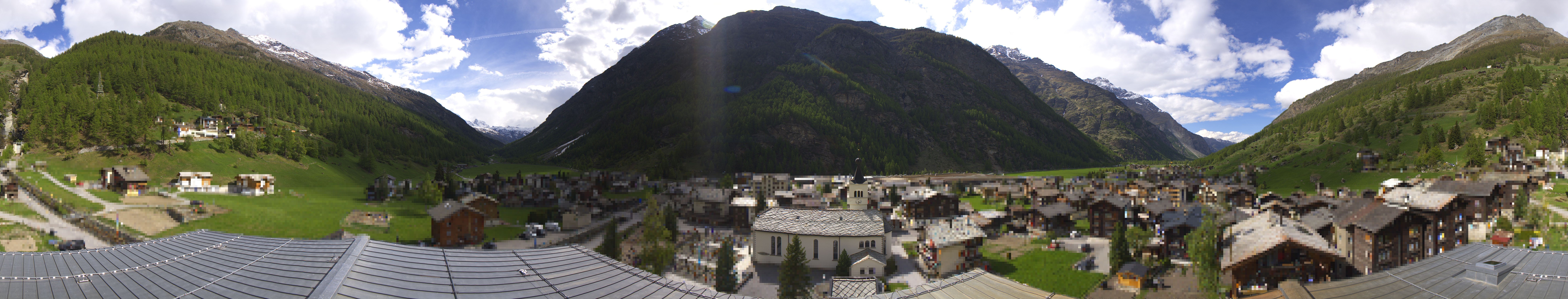 Archiv Foto Webcam Täsch im Mattertal
