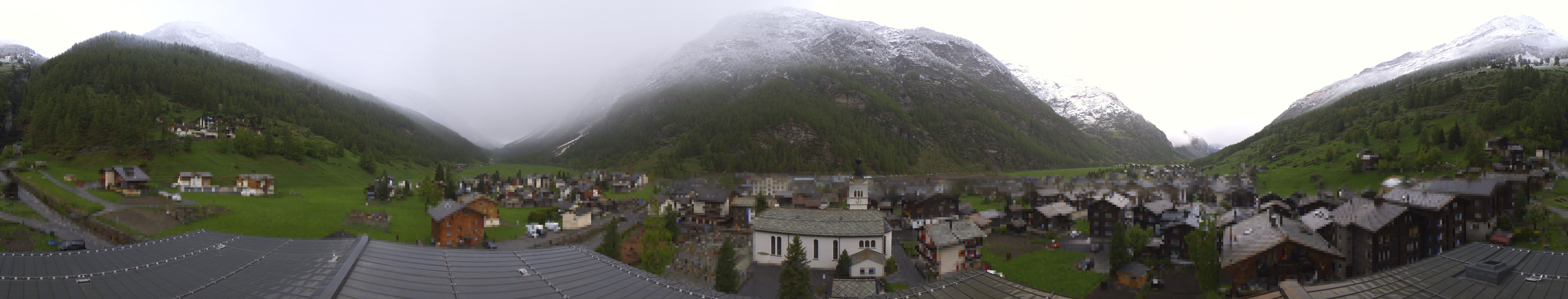 Archiv Foto Webcam Täsch im Mattertal
