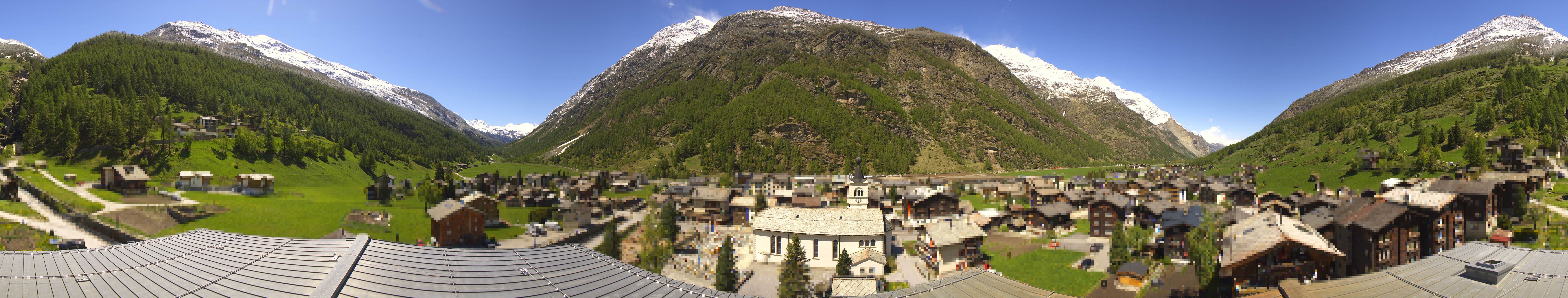 Archiv Foto Webcam Täsch im Mattertal