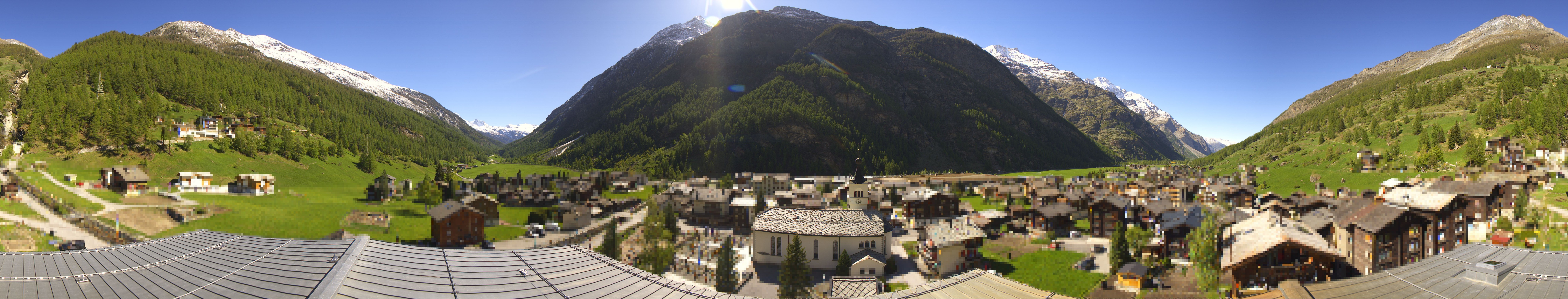 Archiv Foto Webcam Täsch im Mattertal