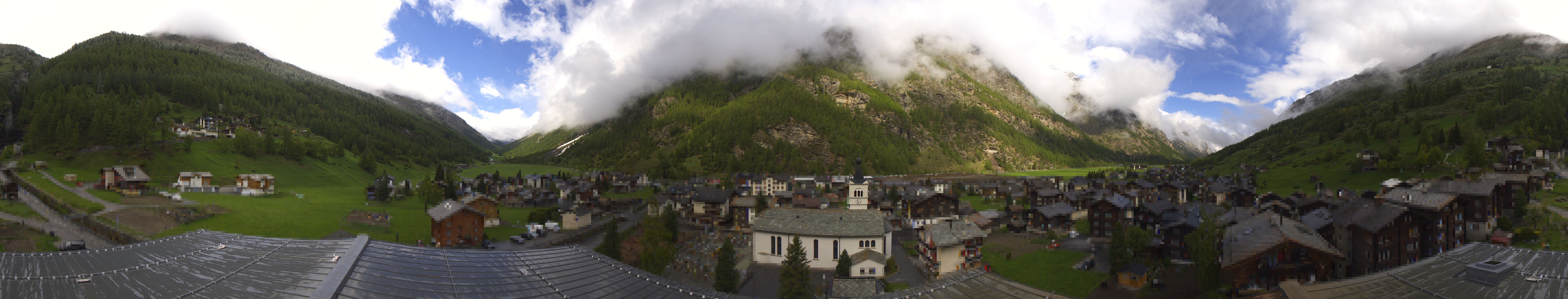 Archiv Foto Webcam Täsch im Mattertal