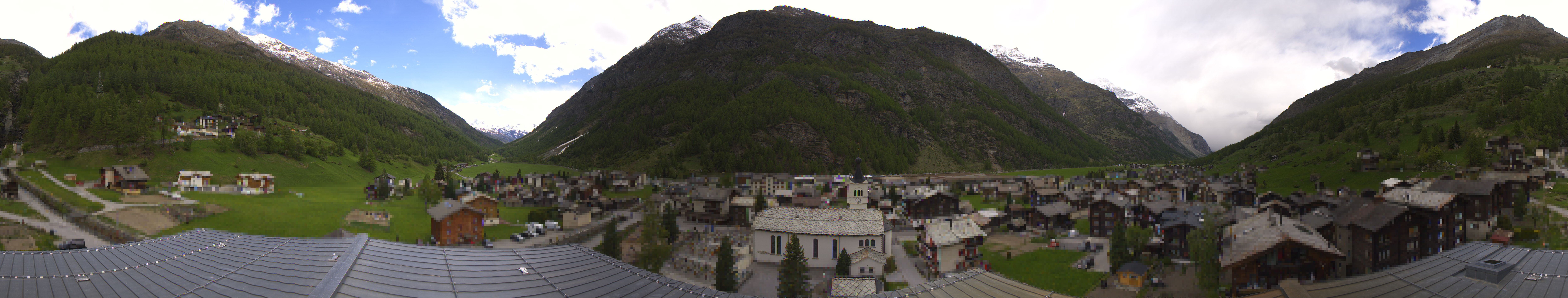 Archiv Foto Webcam Täsch im Mattertal