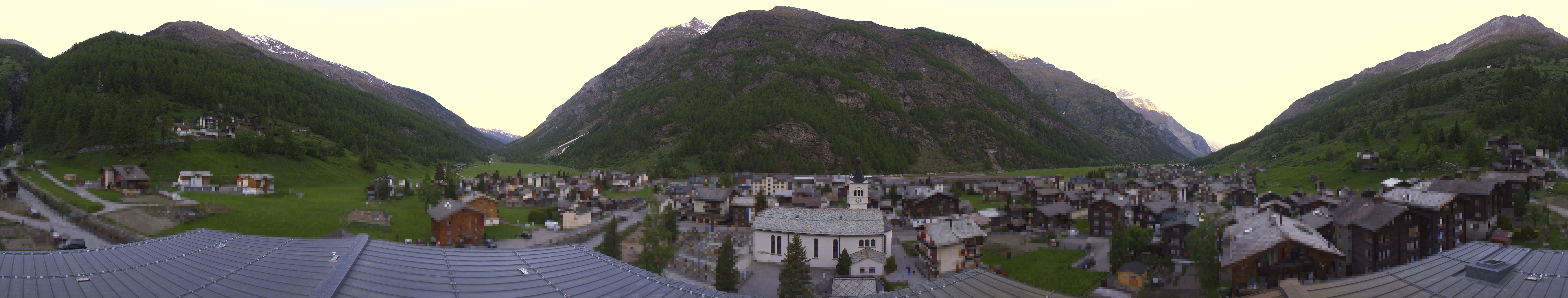 Archiv Foto Webcam Täsch im Mattertal