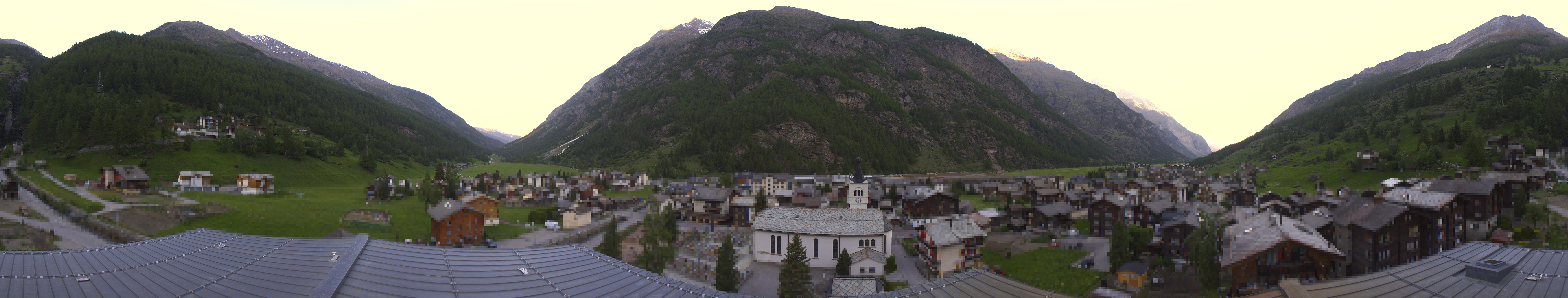 Archiv Foto Webcam Täsch im Mattertal