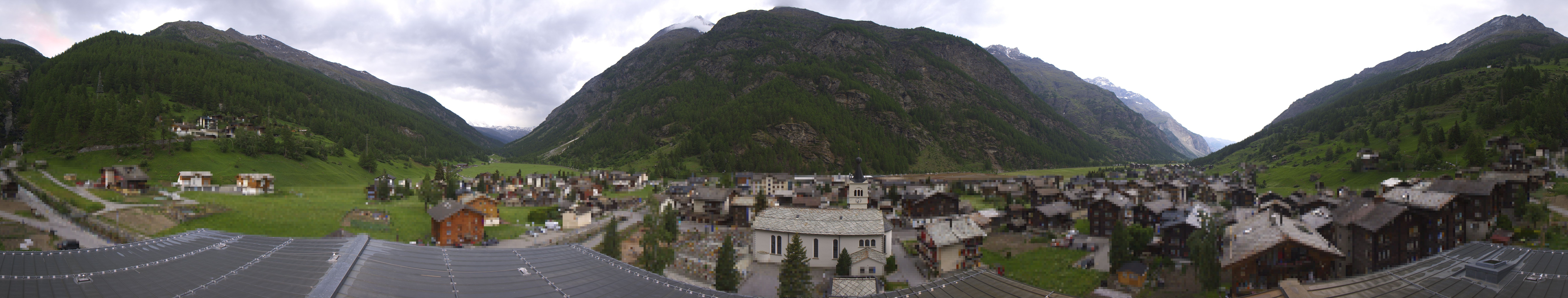 Archiv Foto Webcam Täsch im Mattertal