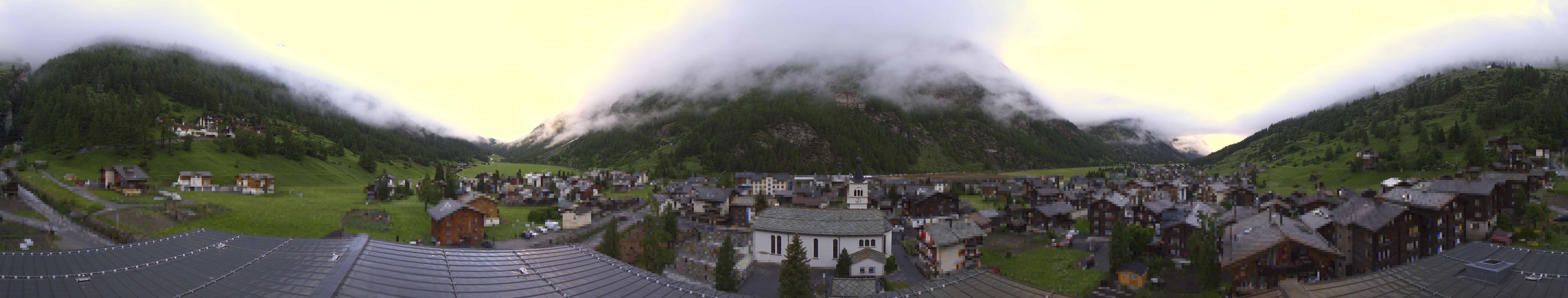 Archiv Foto Webcam Täsch im Mattertal