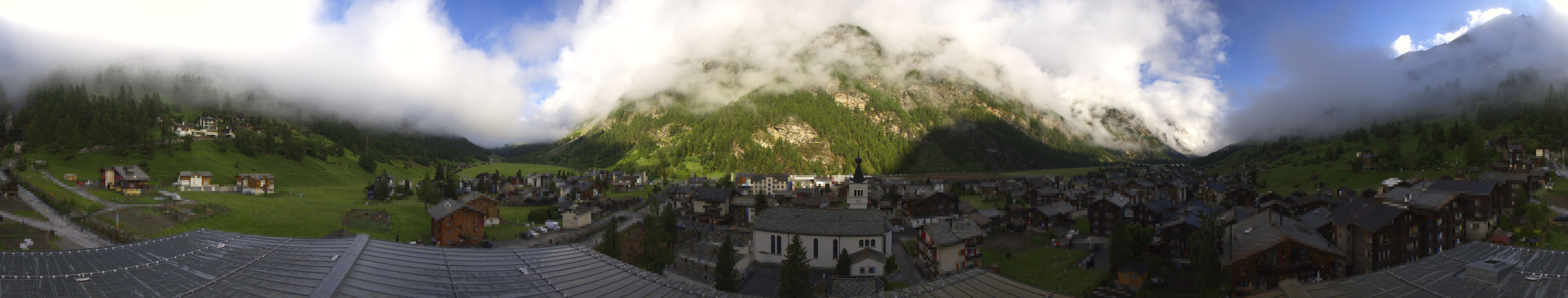 Archiv Foto Webcam Täsch im Mattertal