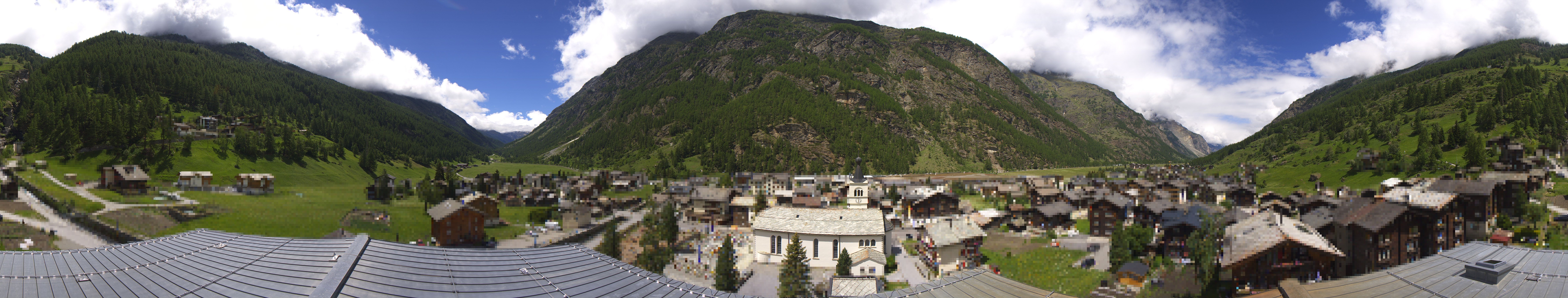 Archiv Foto Webcam Täsch im Mattertal