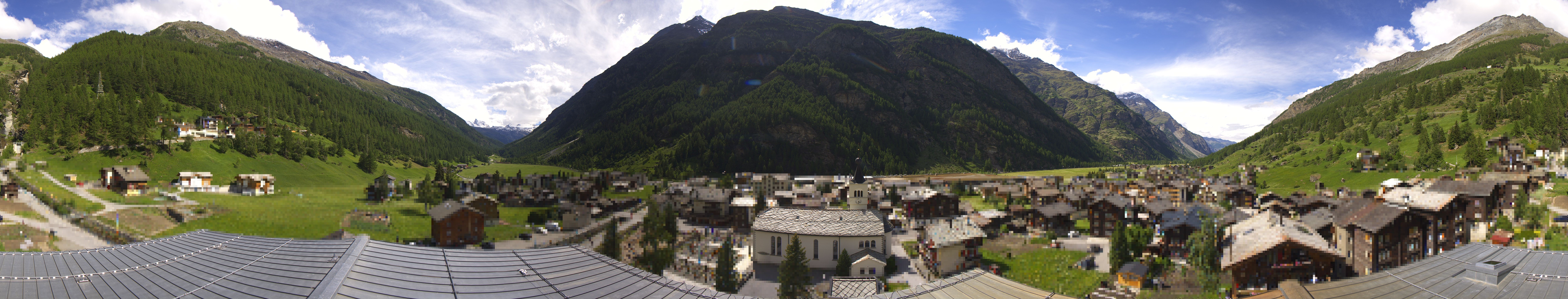 Archiv Foto Webcam Täsch im Mattertal