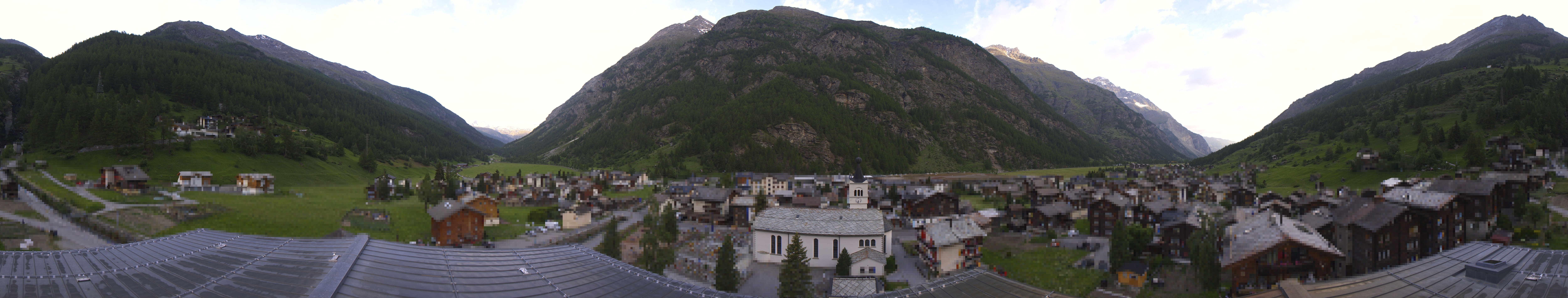 Archiv Foto Webcam Täsch im Mattertal