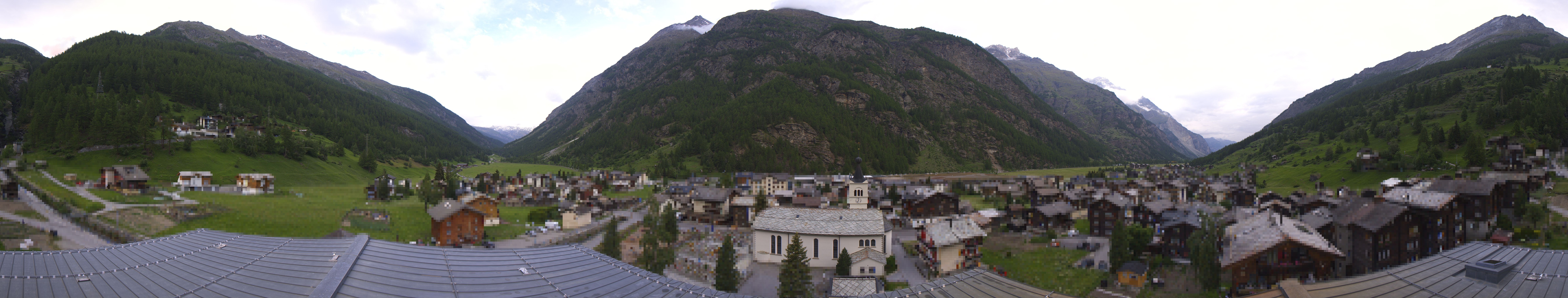 Archiv Foto Webcam Täsch im Mattertal