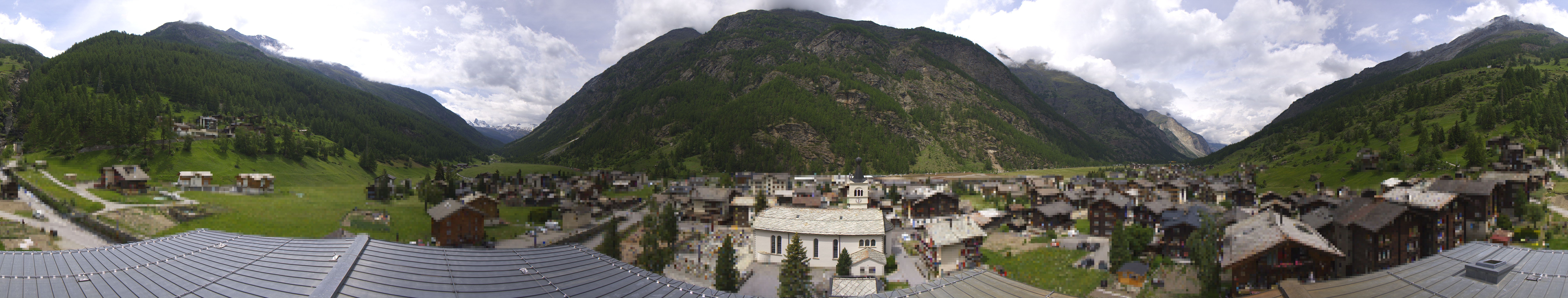 Archiv Foto Webcam Täsch im Mattertal