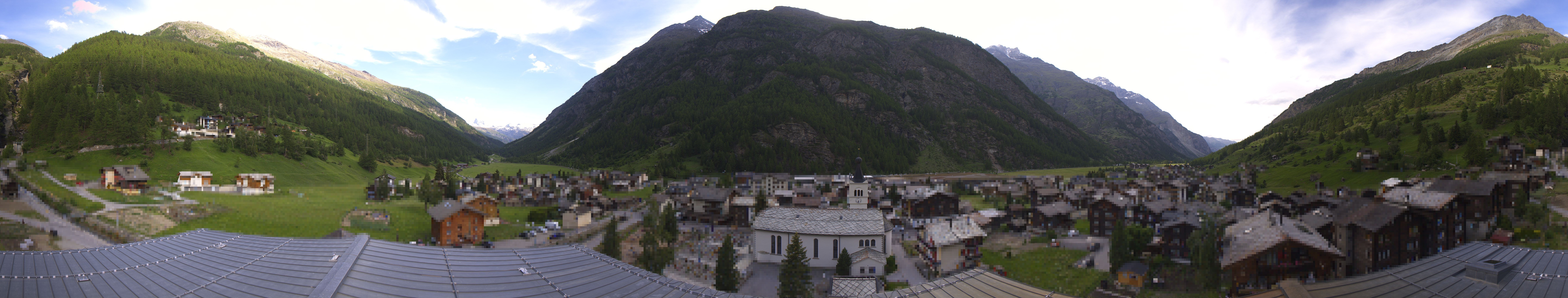 Archiv Foto Webcam Täsch im Mattertal