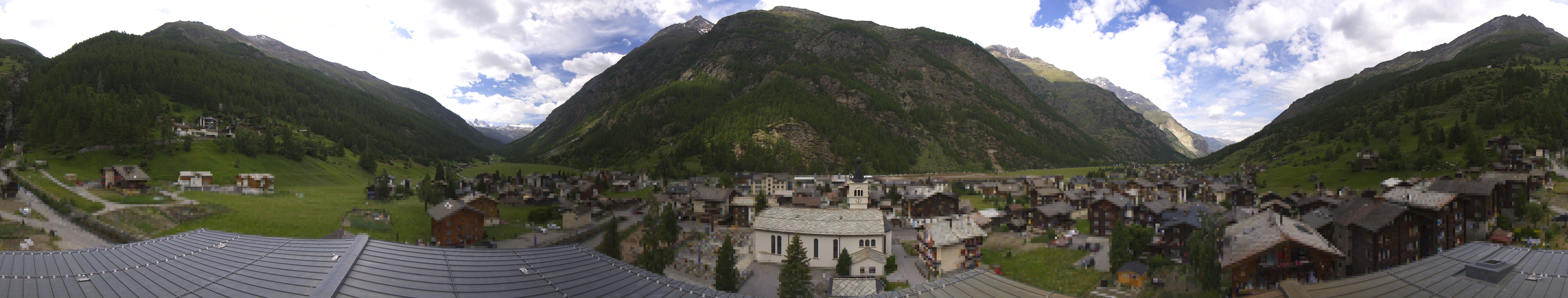 Archiv Foto Webcam Täsch im Mattertal