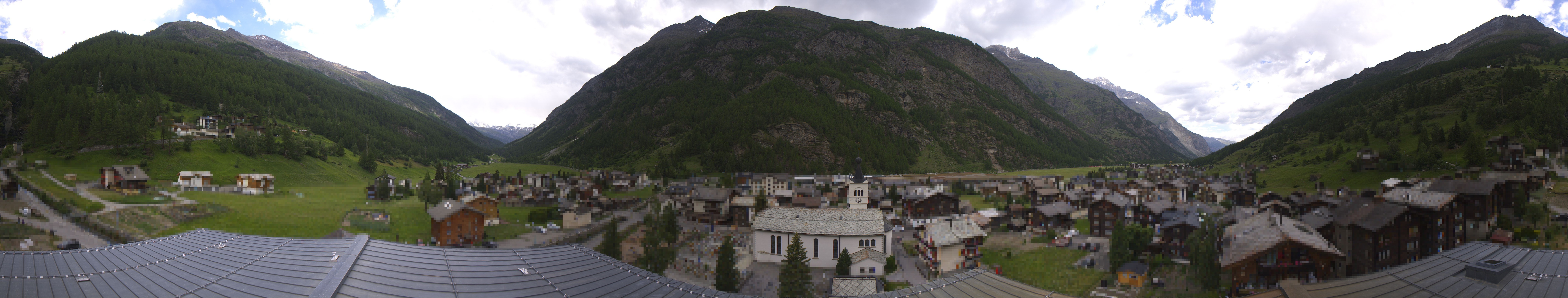Archiv Foto Webcam Täsch im Mattertal