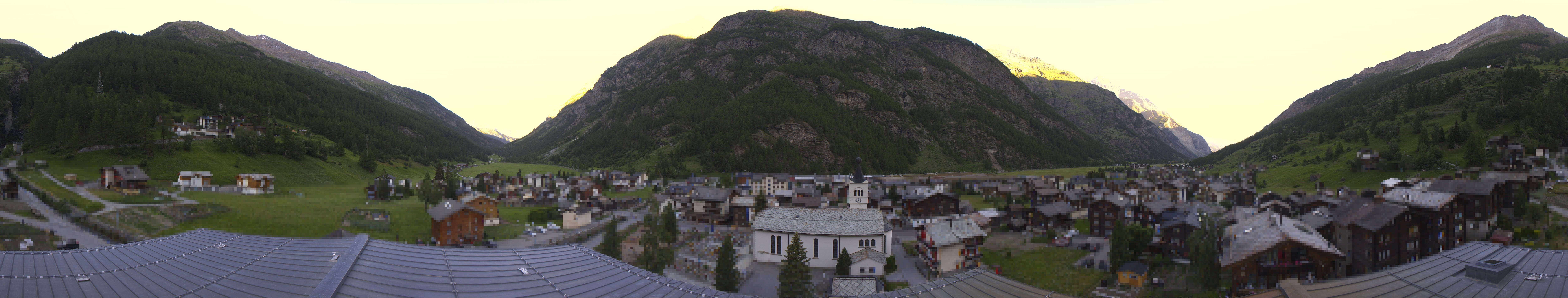 Archiv Foto Webcam Täsch im Mattertal