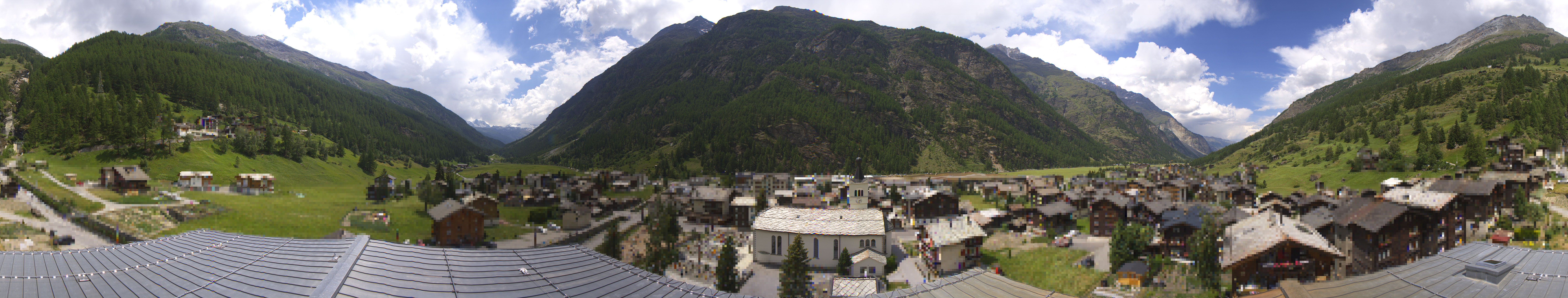 Archiv Foto Webcam Täsch im Mattertal