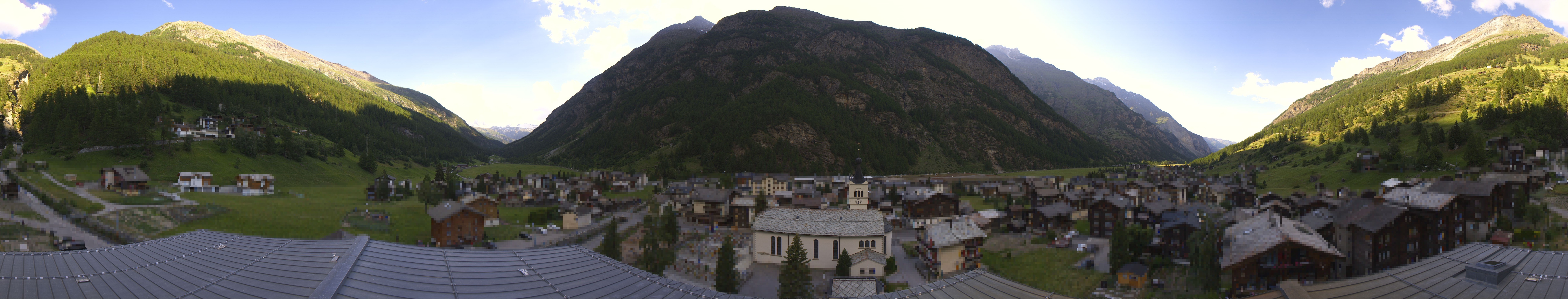 Archiv Foto Webcam Täsch im Mattertal