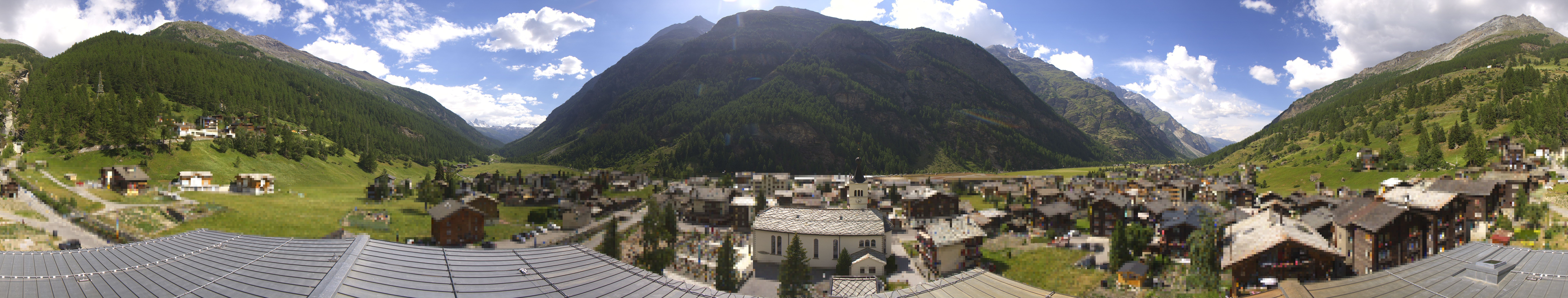 Archiv Foto Webcam Täsch im Mattertal