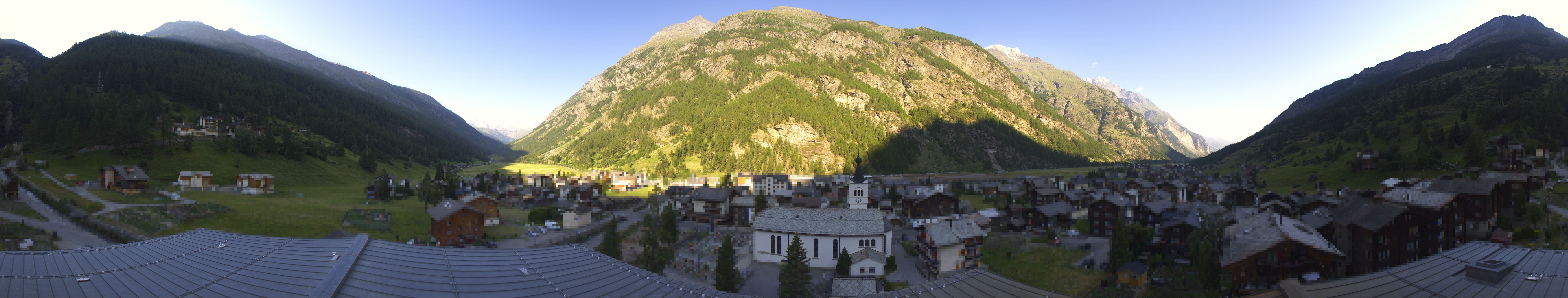 Archiv Foto Webcam Täsch im Mattertal