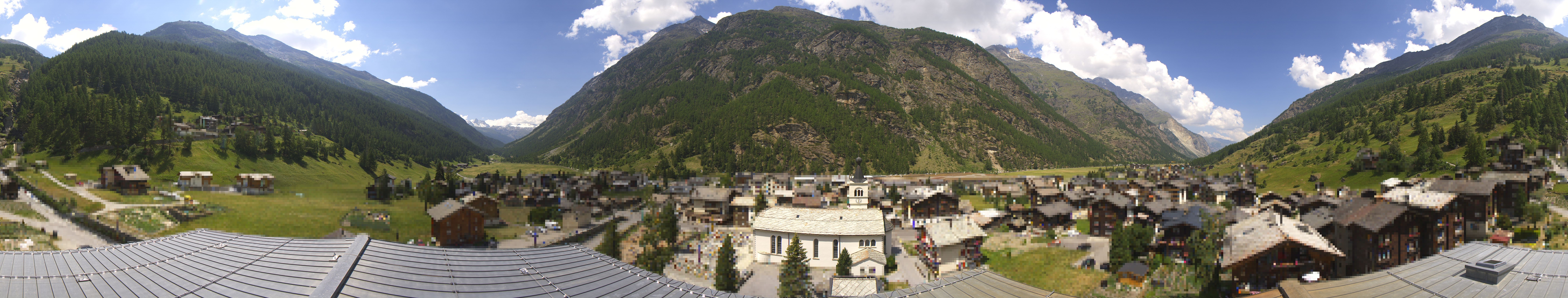 Archiv Foto Webcam Täsch im Mattertal
