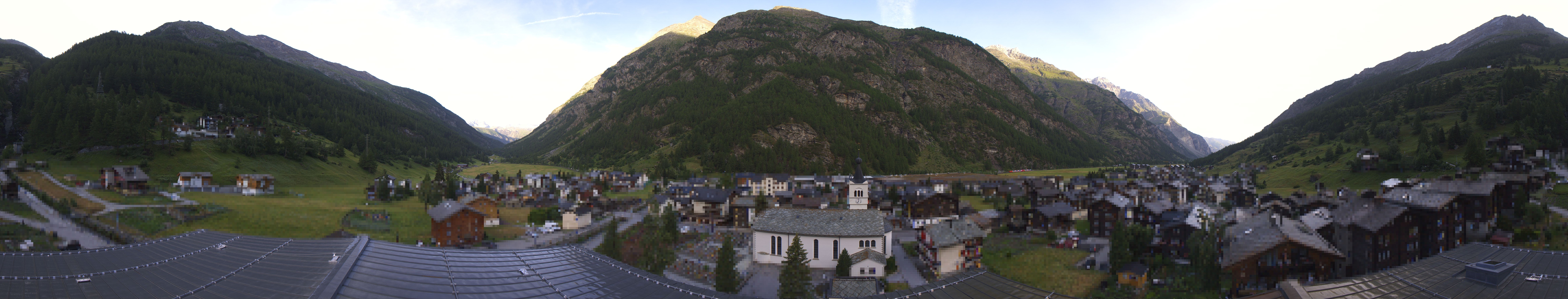 Archiv Foto Webcam Täsch im Mattertal