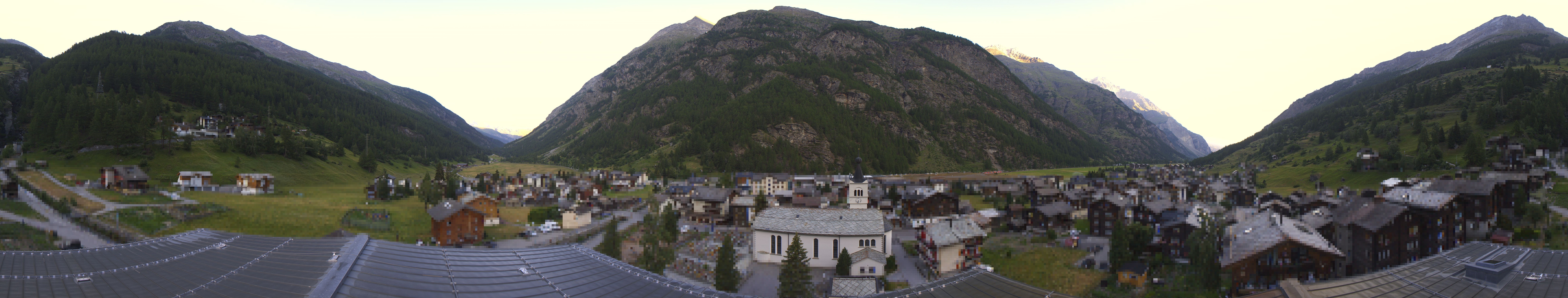 Archiv Foto Webcam Täsch im Mattertal