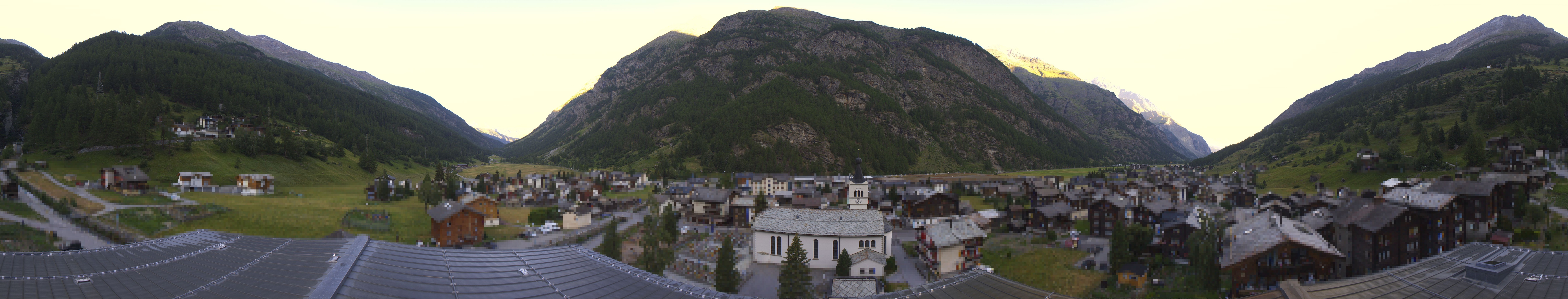 Archiv Foto Webcam Täsch im Mattertal