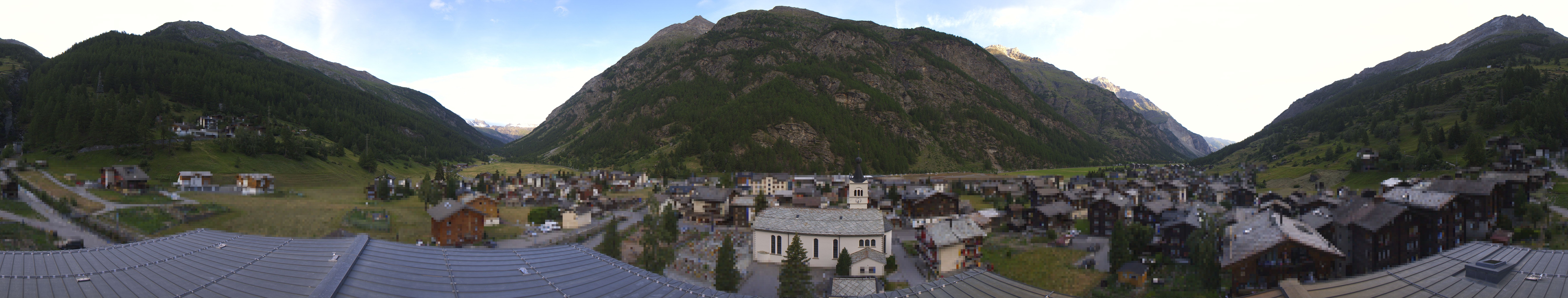 Archiv Foto Webcam Täsch im Mattertal