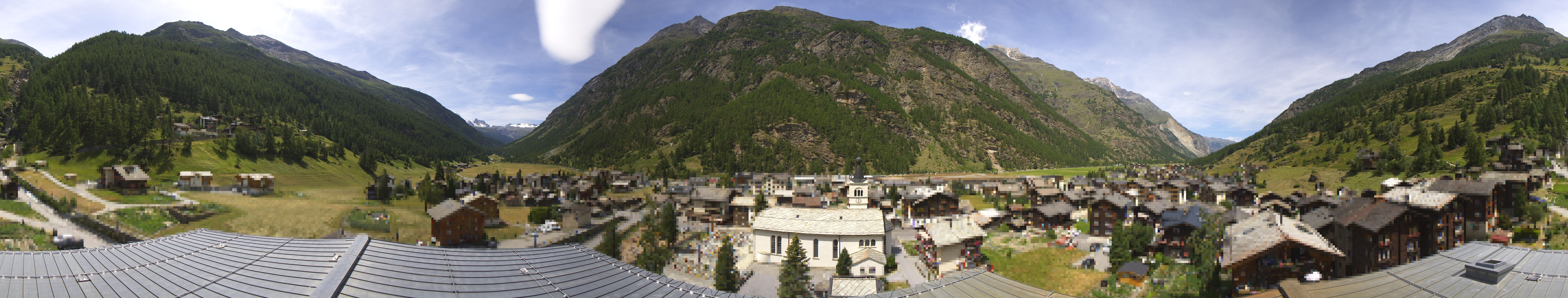 Archiv Foto Webcam Täsch im Mattertal