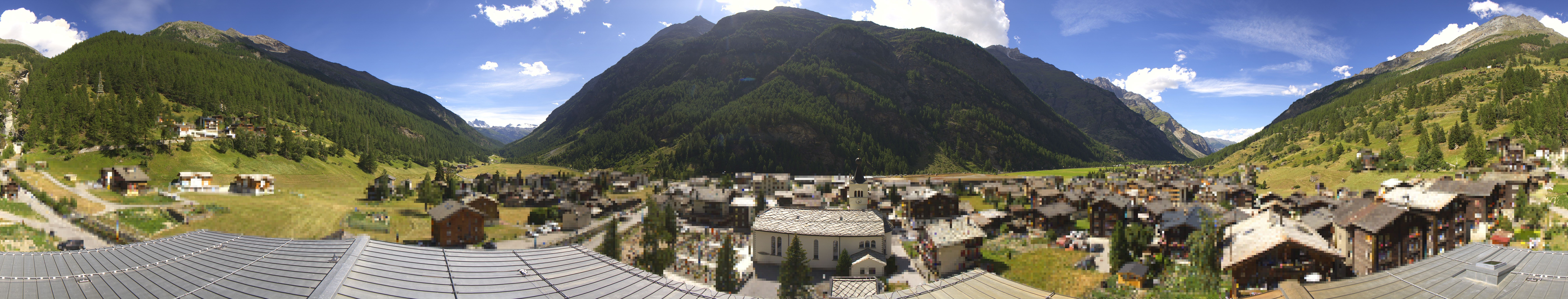 Archiv Foto Webcam Täsch im Mattertal