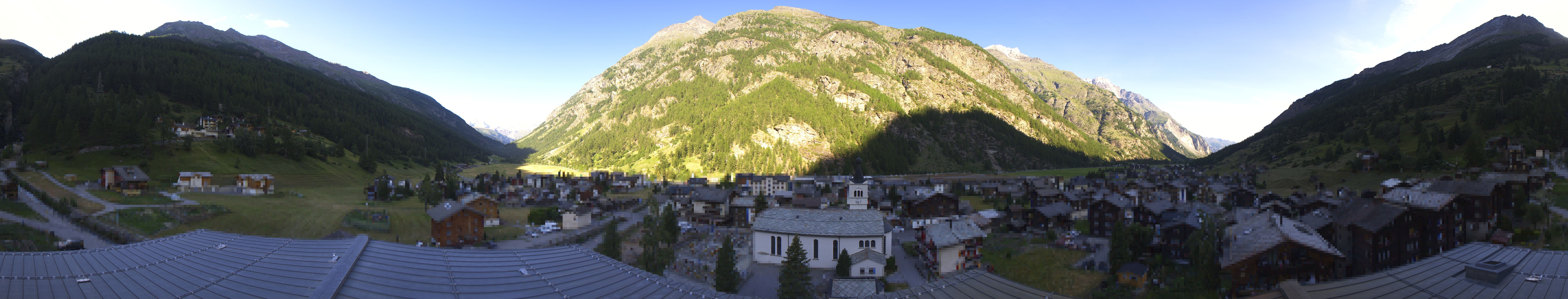 Archiv Foto Webcam Täsch im Mattertal