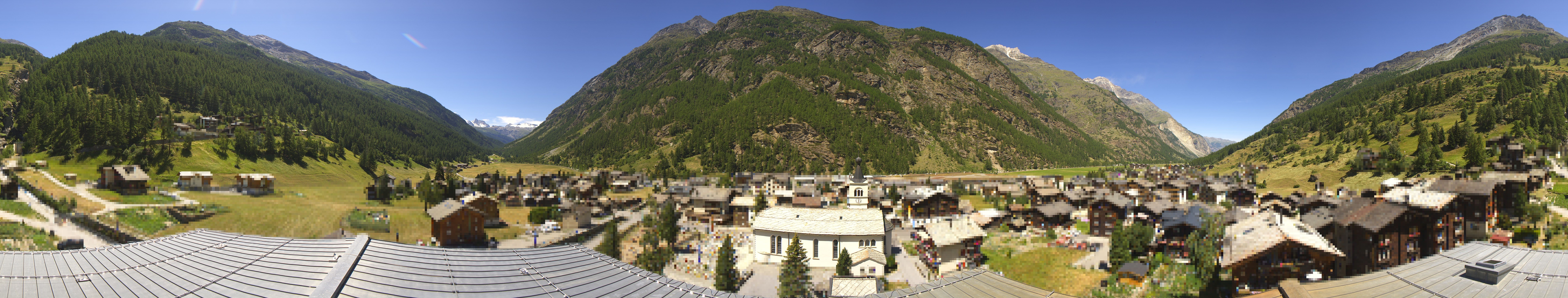 Archiv Foto Webcam Täsch im Mattertal