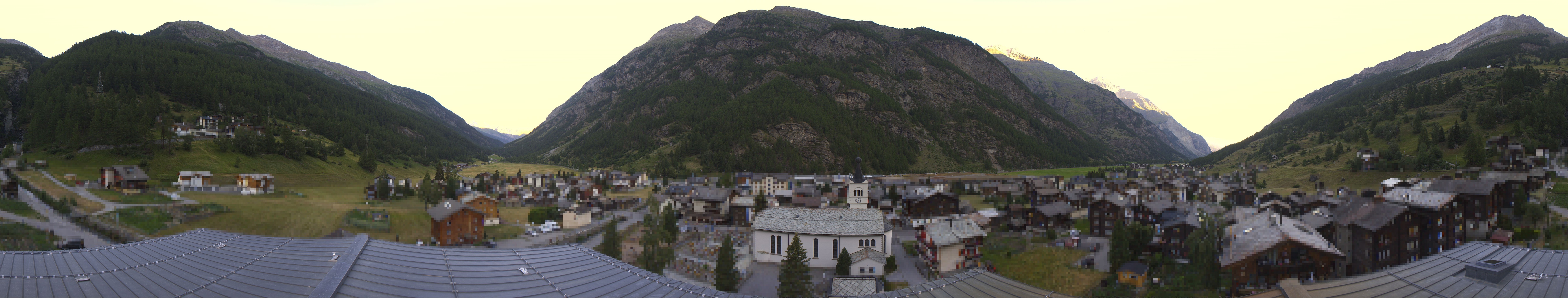 Archiv Foto Webcam Täsch im Mattertal