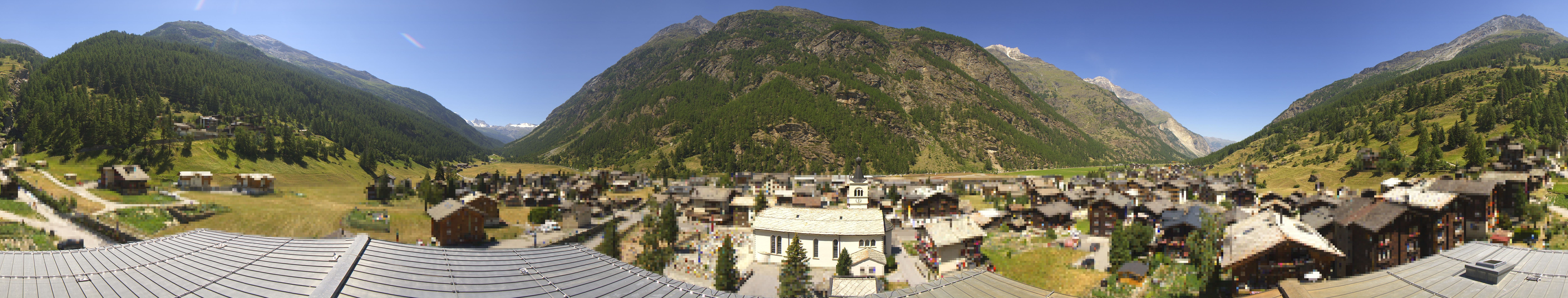 Archiv Foto Webcam Täsch im Mattertal