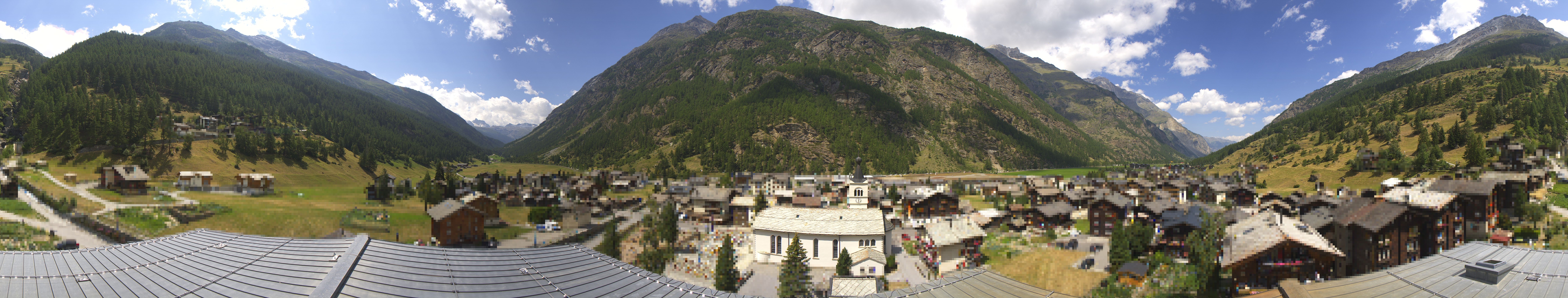 Archiv Foto Webcam Täsch im Mattertal