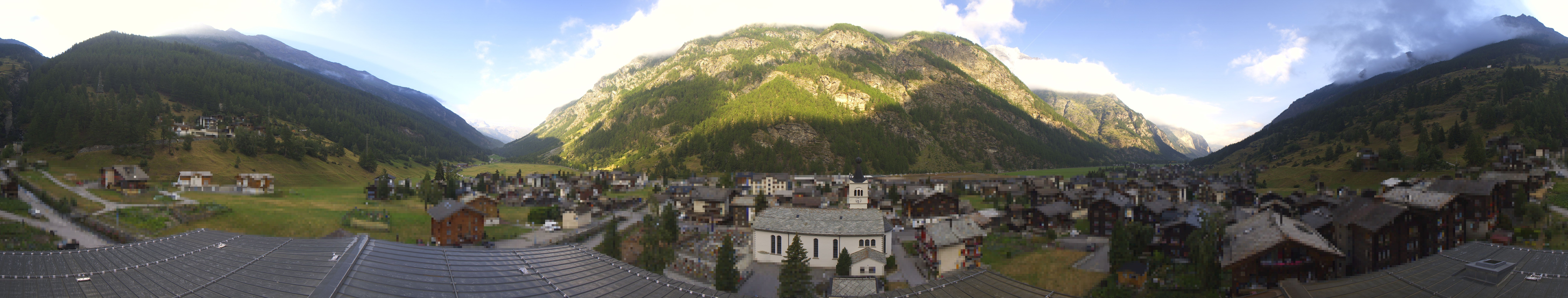 Archiv Foto Webcam Täsch im Mattertal