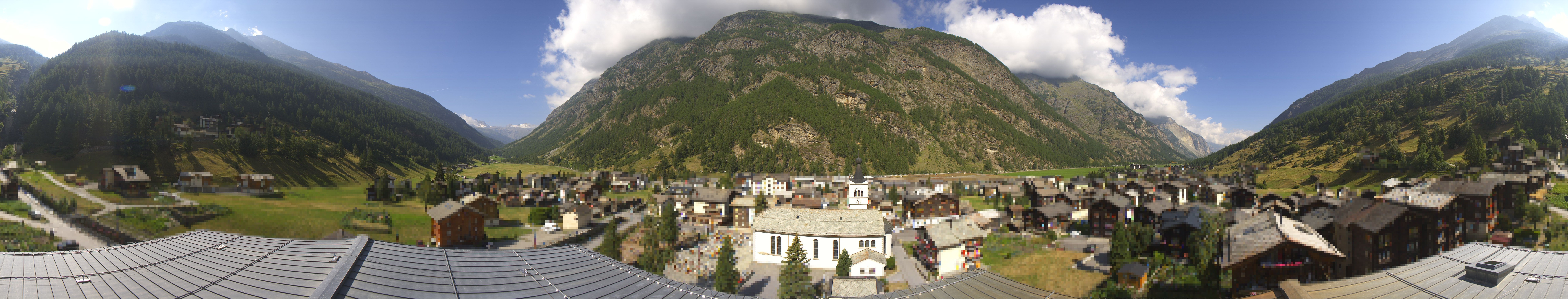 Archiv Foto Webcam Täsch im Mattertal