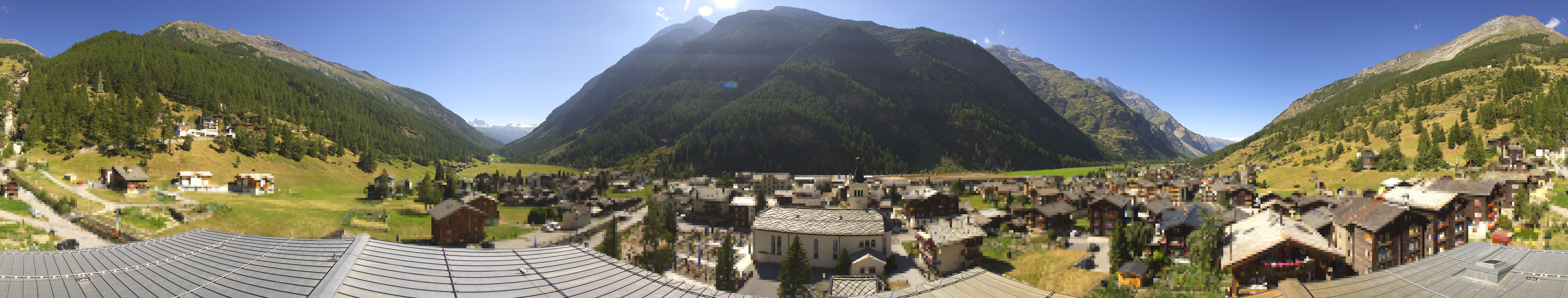 Archiv Foto Webcam Täsch im Mattertal