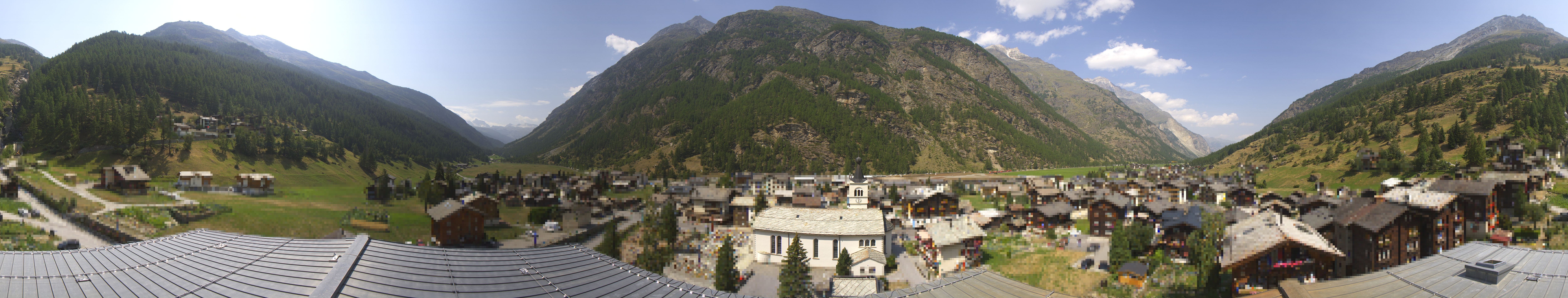 Archiv Foto Webcam Täsch im Mattertal