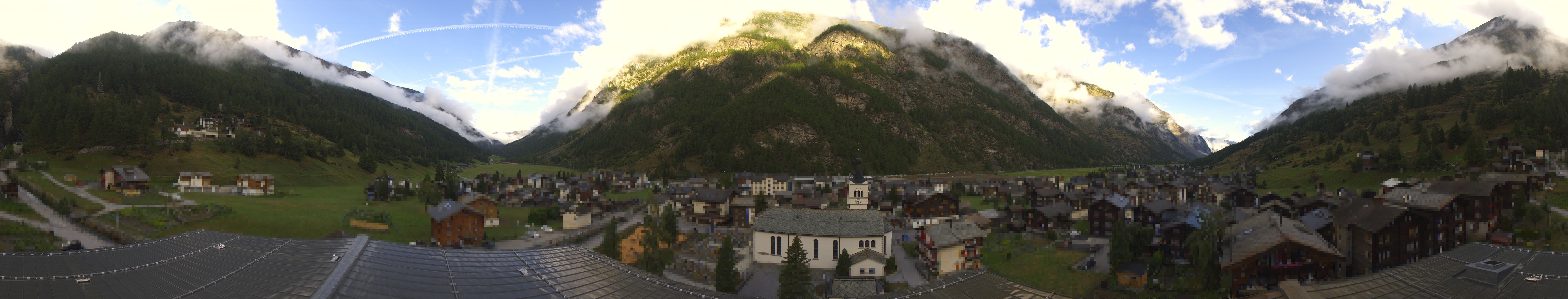 Archiv Foto Webcam Täsch im Mattertal