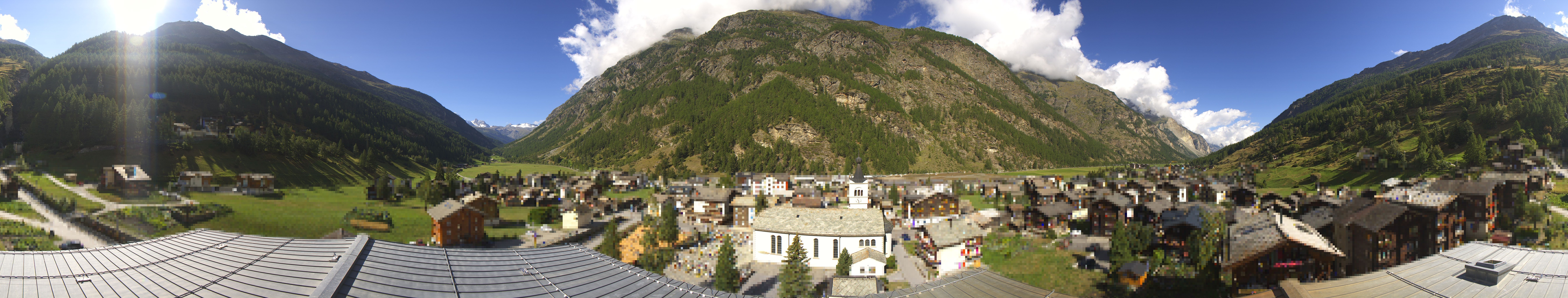 Archiv Foto Webcam Täsch im Mattertal